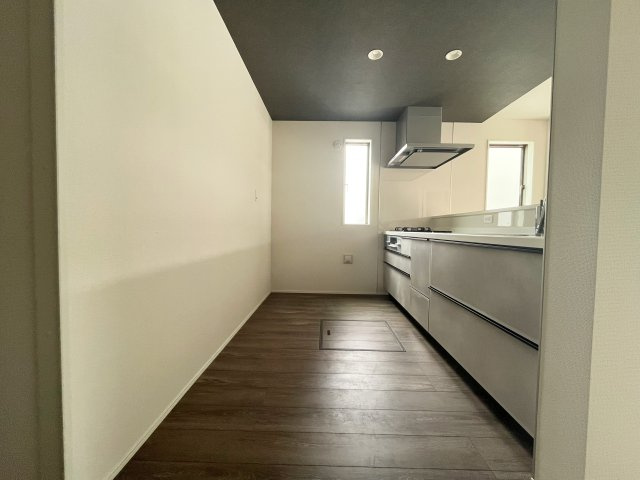 所沢市山口　2号棟のキッチン|【キッチン】デザイン性にも優れたキッチンです！