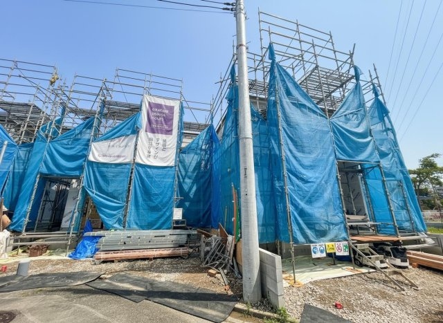 所沢市山口　2号棟の外観|現地外観です！　※6/30撮影