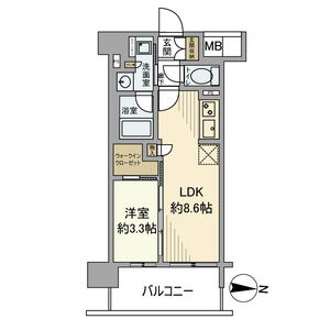 【間取り】 | プレサンスレイズ茶屋ヶ坂