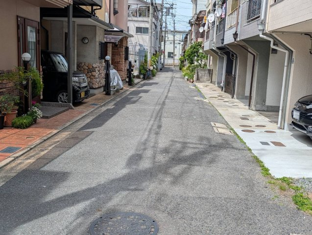 米崎中古戸建の周辺|前面道路