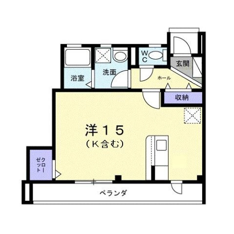 エストⅠの間取り