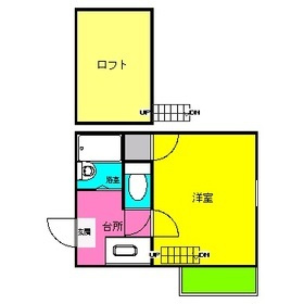 アクアフレスカ六本松の間取り