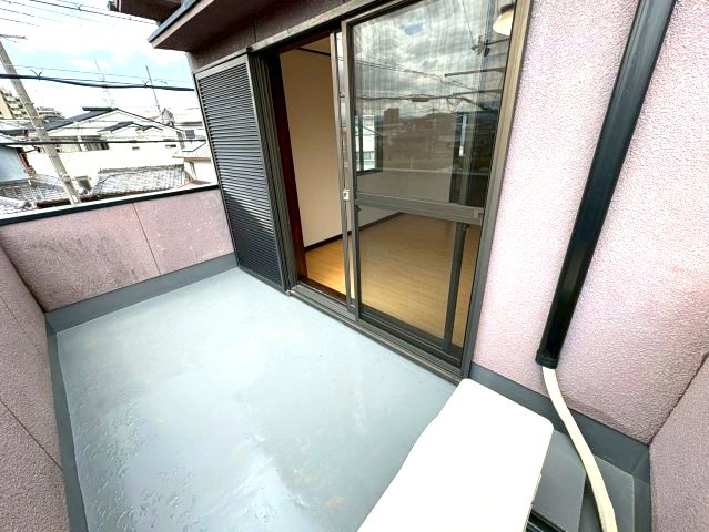 昭和町戸建てのバルコニー
