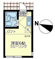 ユナイト衣笠モニカベルッチの間取り