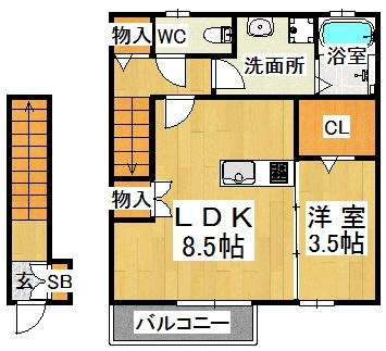 ソフィアコートの間取り|※間取りが現況と異なる場合は現況を優先します※