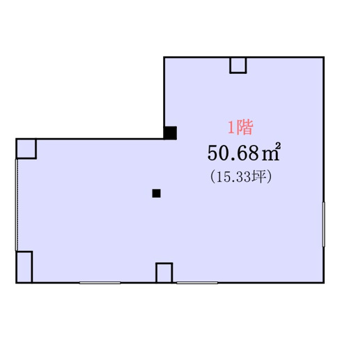 【間取り】 | 北沢２丁目店舗