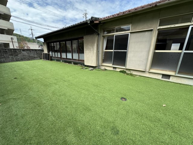 蒲田貸一戸建の庭
