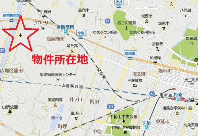 蒲田貸一戸建の地図