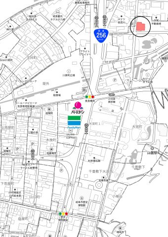 ウェリスリビオ岐阜公園【11階】の地図