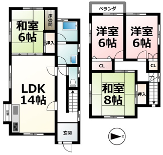 【間取り】 | 国分１丁目