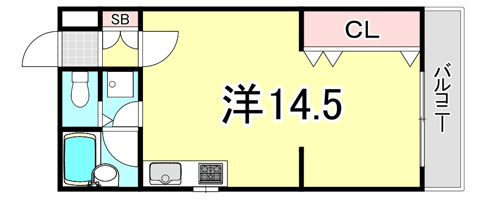 ヴォーン夙川の間取り