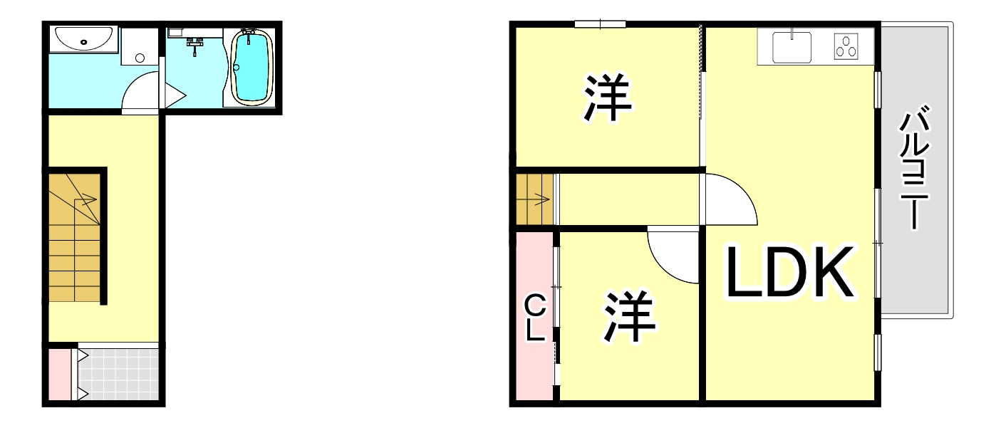 ルミエール松籟荘の間取り