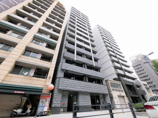 プレサンス谷町キャトルの外観|外はこのようになっています