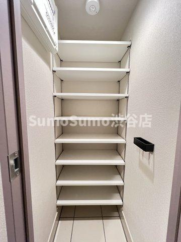 CREATIF三軒茶屋の収納|ちょっとした収納スペースも充実しています