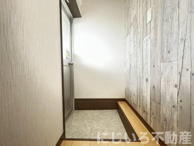 Fコーポの玄関