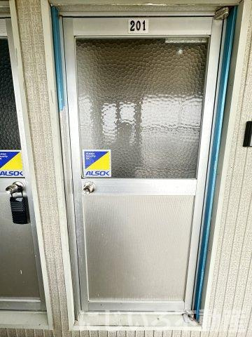 Fコーポのバルコニー