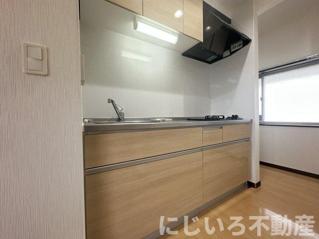 Fコーポのキッチン