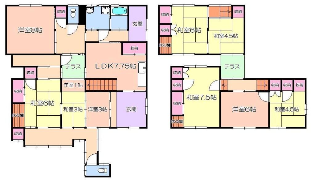 姫路市白浜町　　山陽電鉄「白浜の宮駅」徒歩9分の間取り