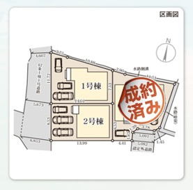 ■■南城市大里高平-2号棟（全3棟）の区画図|駐車スペース