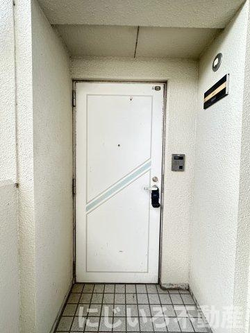 第2コーポ松橋の玄関