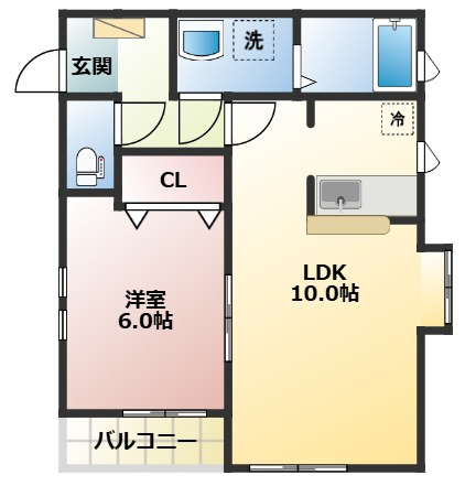 アネックスレイメイの間取り