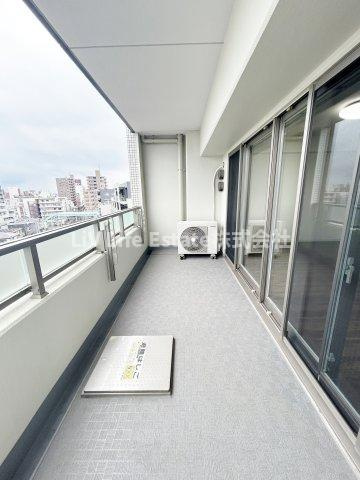 東村山市萩山町５丁目の賃貸マンションのバルコニー