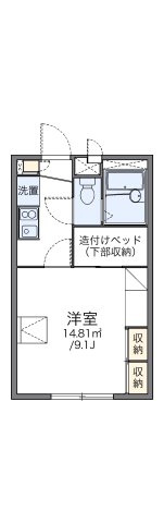 【間取り】 | レオパレスハピネス
