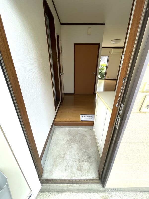 リヴェール大久保の玄関