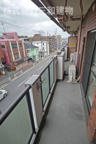 シャルム松木のバルコニー