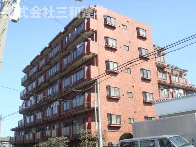 板橋区赤塚４丁目の賃貸マンションの外観