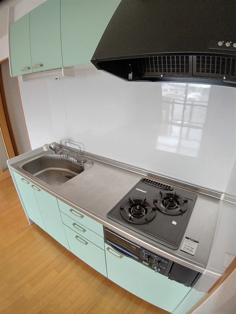 板橋区赤塚４丁目の賃貸マンションのキッチン