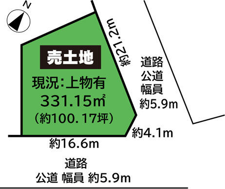 【土地図】 | 高辺台１丁目 土地