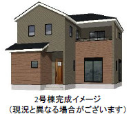 仲介手数料不要　よかタウンBloom東区沼山津2丁目1期【秋津小・東野中】の外観パース|外観パースです
