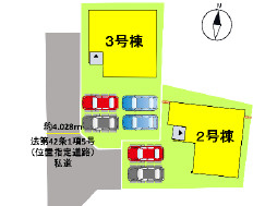 仲介手数料不要　よかタウンBloom東区沼山津2丁目1期【秋津小・東野中】の区画図