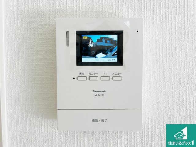 ●5(土)6(日)現地説明会！　大和郡山市筒井町　限定1邸の防犯設備|カラーモニターインターホン！声だけでなく来訪者の姿や顔がモニターで確認できるので、小さなお子様がいらっしゃるご家庭でも安心できます！