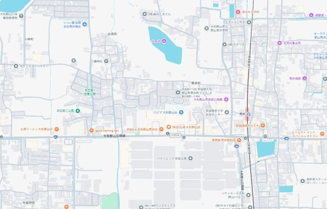 ●5(土)6(日)現地説明会！　大和郡山市筒井町　限定1邸の地図
