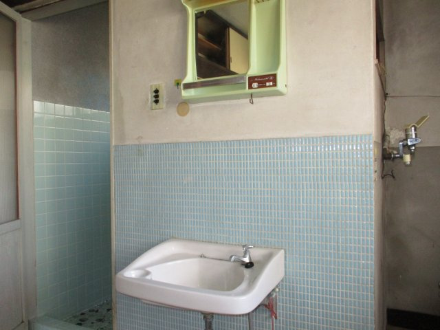 吾妻町戸建の洗面所