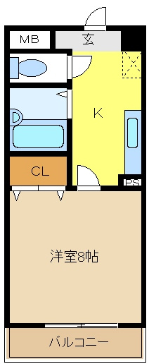 セイブステイツ野並の間取り