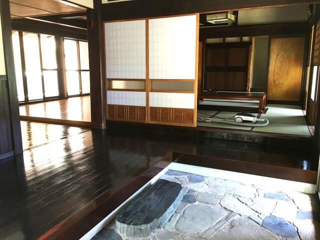 小雀町古民家の玄関