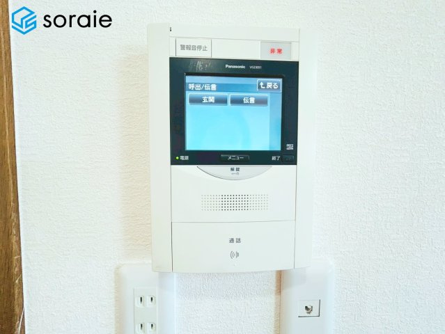 モナーク飯能　中古マンション　3階の防犯設備|2026/5/15撮影