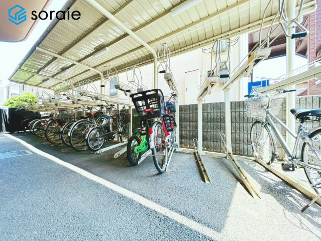 モナーク飯能　中古マンション　3階の駐輪場|2026/5/15撮影