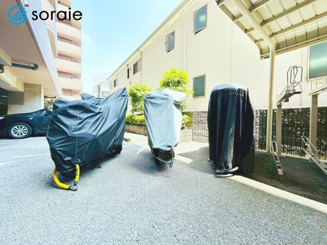 モナーク飯能　中古マンション　3階の駐輪場|2026/5/15撮影