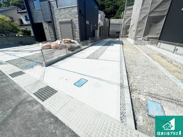 揖保郡太子町鵤　第1期　新築一戸建ての駐車場|駐車スペース！散水栓があるので、こまめに愛車を洗えます！