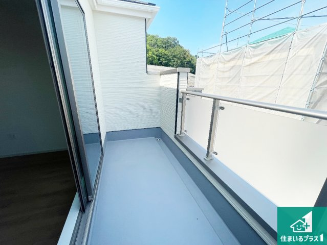 揖保郡太子町鵤　第1期　新築一戸建てのバルコニー|日当たりのよいバルコニー！お部屋が開放的に！