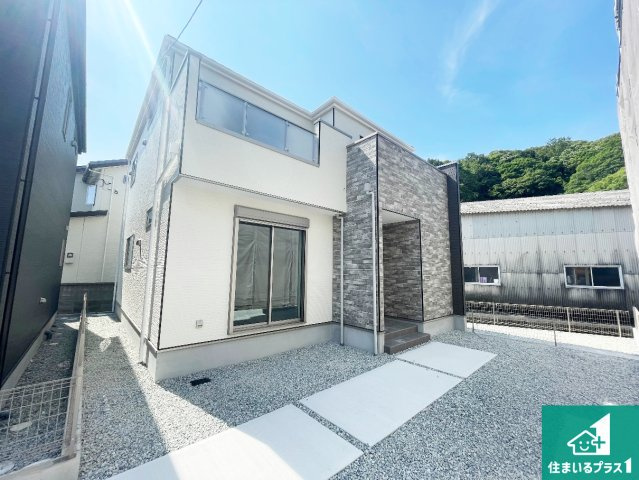 揖保郡太子町鵤　第1期　新築一戸建ての外観|お客様に長く安心して住んでいだだける事にこだわった家づくり！住んでからのアフターサービスにもしっかりと取り組んでいます！