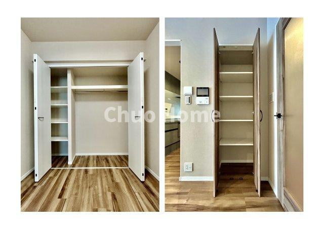 TOWER RESIDENCE TOKYOの収納|居室にはクローゼットを完備し、自由度の高い家具の配置が叶うシンプルな空間です。お子様の成長と必要になる子供部屋を与えるにはぴったりの間取りですね。