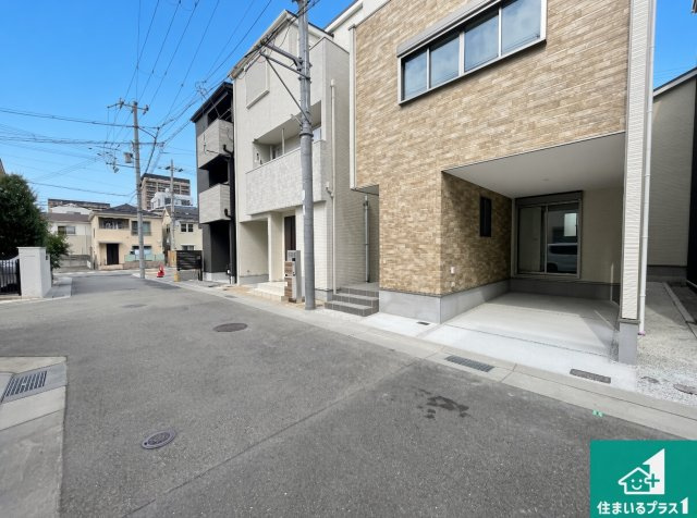 神戸市兵庫区吉田町　第1期　新築一戸建ての外観|安心の10年保証！外観を美しく保ち、雨水で汚れを落とします！気になることがありましたら、お気軽にお問い合わせください！