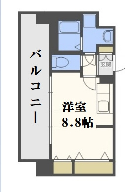 【間取り】 | CASSIA福島駅前