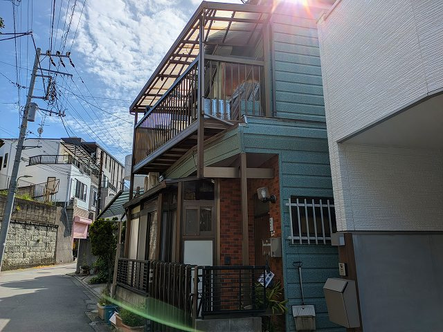 南馬込２丁目売地の外観