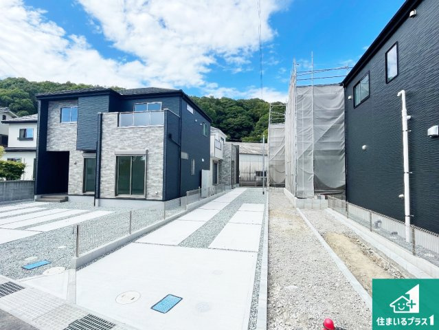 揖保郡太子町鵤　第1期　新築一戸建ての外観|安心の10年保証！外観を美しく保ち、雨水で汚れを落とします！気になることがありましたら、お気軽にお問い合わせください！
